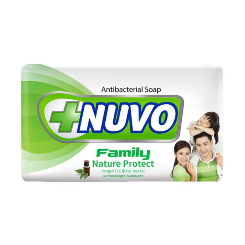 Gambar Nuvo Sabun Kesehatan Family Hijau Bar 76g