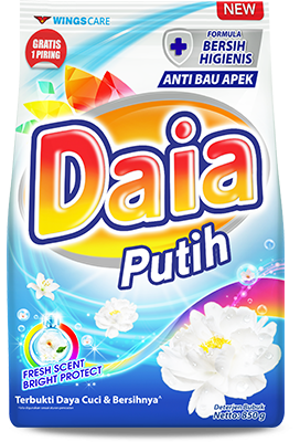 Gambar Daia Detergent Bubuk Putih Pck 525/245g